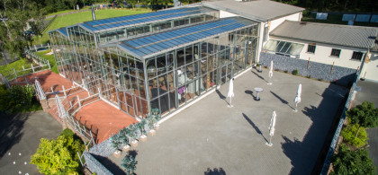 Main image for gallery Außenbereich Kesselhaus