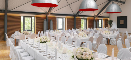 Main image for gallery Hochzeit im Gutshof-Restaurant