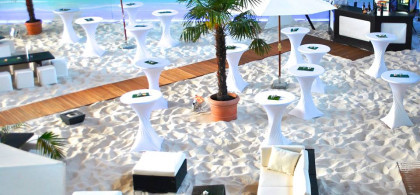 Main image for gallery Gemütliche Lounge im Sand