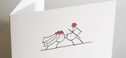 Main image for gallery Drucksachen für die Hochzeit: Einladungskarten, Menükarten, Tischkarten....