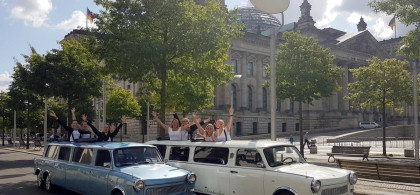 Main image for gallery JGiA Party Fahrt mit den Trabant Limousinen 