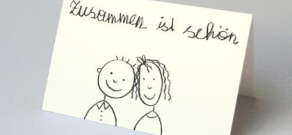 Main image for gallery Hochzeitspost gestaltet von Grafikern und Künstlern