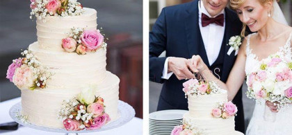 Main image for gallery Hochzeitstorte klassisch