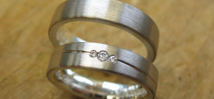 Main image for gallery Trauringe - von Laien bei uns geschmiedet