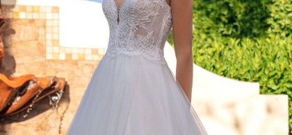 Main image for gallery Reizendes Tüllkleid Spitze und Tüll