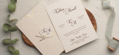Main image for gallery Hochzeitskarte Wannon