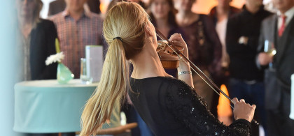 Main image for gallery Violine zum Sektempfang