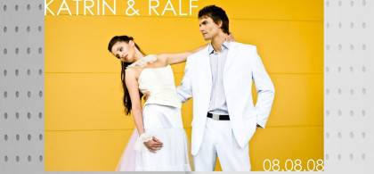 Main image for gallery Hochzeitsalbum Modern Art