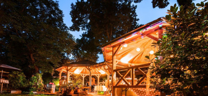 Main image for gallery die Terrasse mit den Pagoden