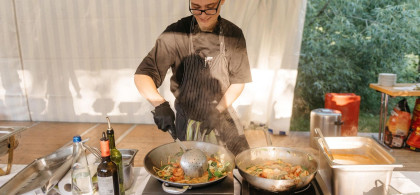 Main image for gallery Live Cooking