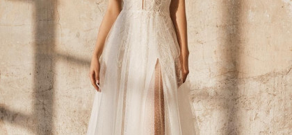 Main image for gallery Leichte elegante Vintage Boho Brautkleider