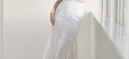 Main image for gallery Brautkleid für Curvys von Pronovias | Credit: Pronovias