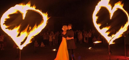 Main image for gallery Hochzeitsfeuershow live