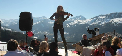 Main image for gallery Chillhouse Violin Liveact zum Empfang