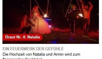 Main image for gallery Wir bei 4Hochzeiten und 1Traumreise