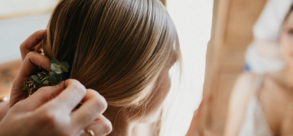 Main image for gallery Das natürliche Brautstyling