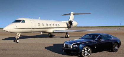 Main image for gallery Private Jet & Limousine