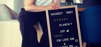 Main image for gallery Trauung trotz Corona planen? Ich sage ganz klar JA!