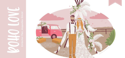 Main image for gallery Boho Hochzeitkonzept