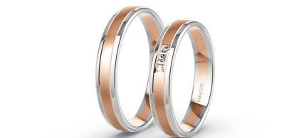 Main image for gallery Mehrfarbige Trauringe