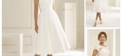 Main image for gallery Brautkleid kurz; Standesamt