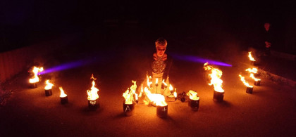 Main image for gallery Hochzeitsshow mit Feuer