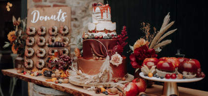 Main image for gallery Boho-Hochzeit im Herbst