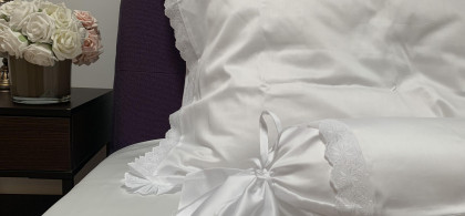 Main image for gallery Satin Bettwäsche Edelweiß Laces