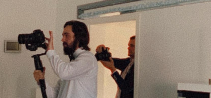 Main image for gallery Bei der Arbeit