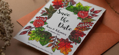 Main image for gallery Hochzeitspapeterie für eine Herbsthochzeit