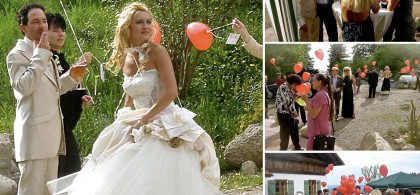 Main image for gallery Luftballon steigen lassen