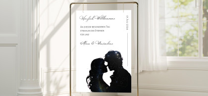 Main image for gallery Acrylschild mit Sternbild