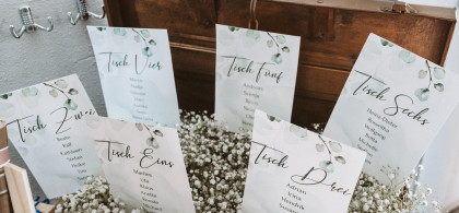 Main image for gallery Sitzplan rustikal