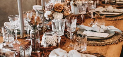 Main image for gallery Tischdeko Hochzeit