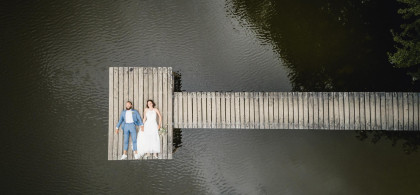 Main image for gallery Brautpaarshooting mit Drohne