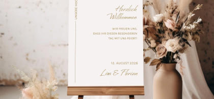 Main image for gallery Willkommensschild "Lisa"