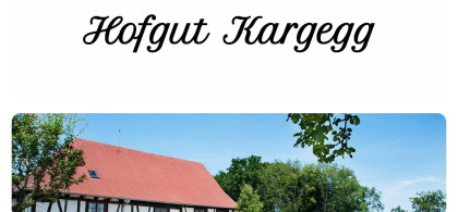 Main image for gallery Restaurant Hofgut Kargegg