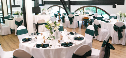 Main image for gallery eingedeckte Tische