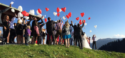 Main image for gallery Eindrücke von Hochzeiten auf der Kampenwand