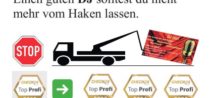 Main image for gallery Top-Profi Auszeichnungen auf diversen Portalen seit dem Jahr 2018