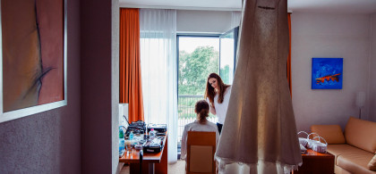 Main image for gallery Hochzeitsfotograf im Hotel Darstein – Traumhochzeit an der Blauen Adria