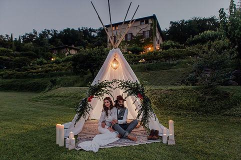 Main image for gallery Boho Hochzeit auf Salò am Gardasee