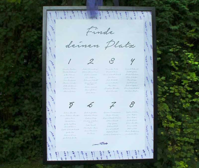 Main image for gallery Lavendel Hochzeit
