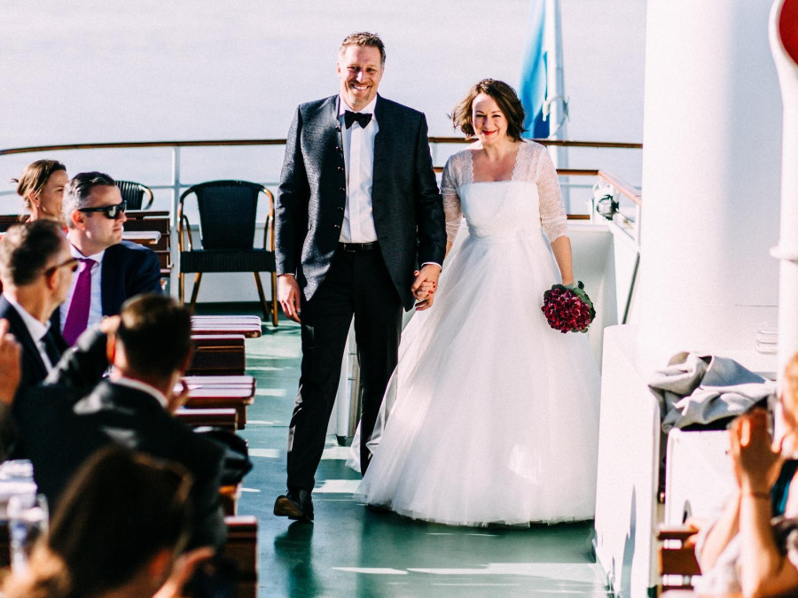Main image for gallery Freie Trauung am Schiff