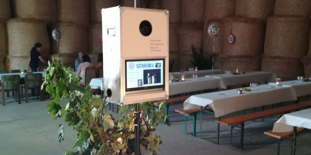 Main image for gallery Foto Box ein riesen Spaß