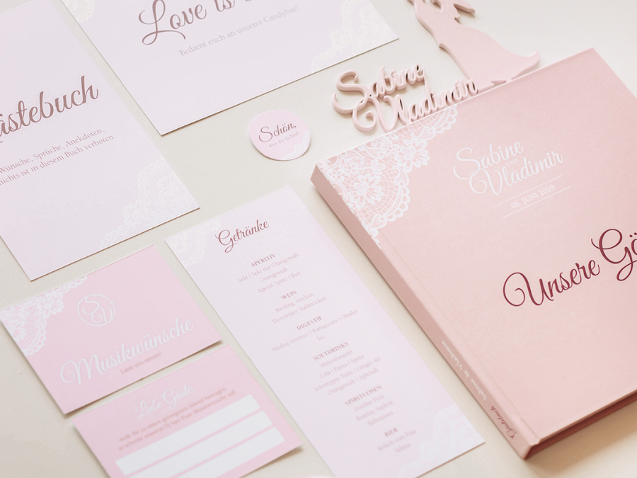 Main image for gallery Hochzeitspapeterie von Frau Kopfkino