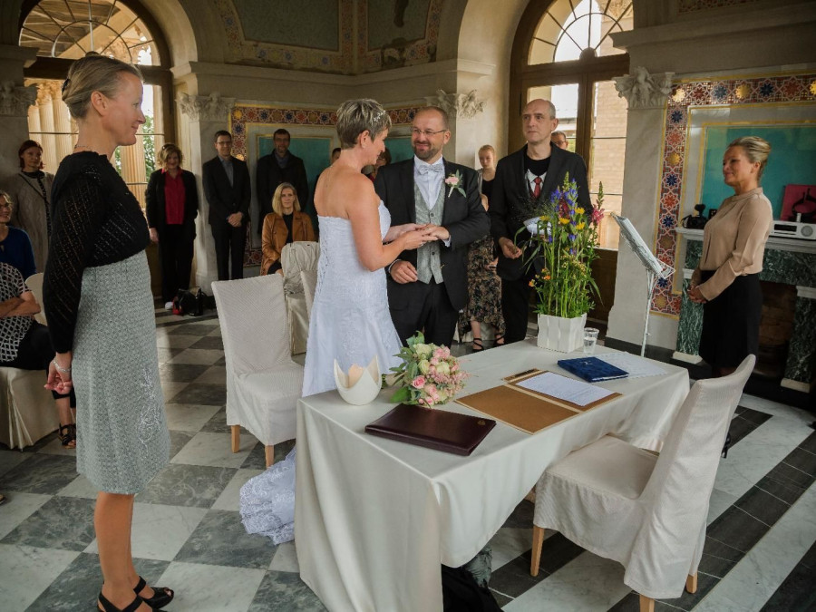 Main image for gallery Tina und Olaf sagten JA auf dem Pfingstberg
