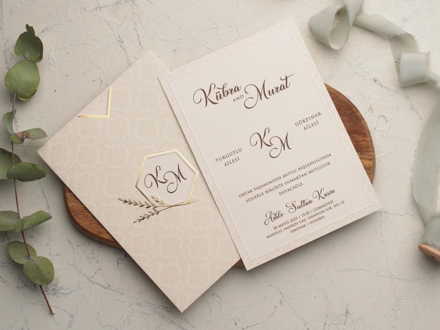 Main image for gallery Hochzeitskarte Wannon