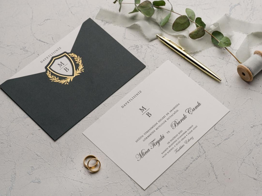 Main image for gallery Hochzeitskarte Wenda