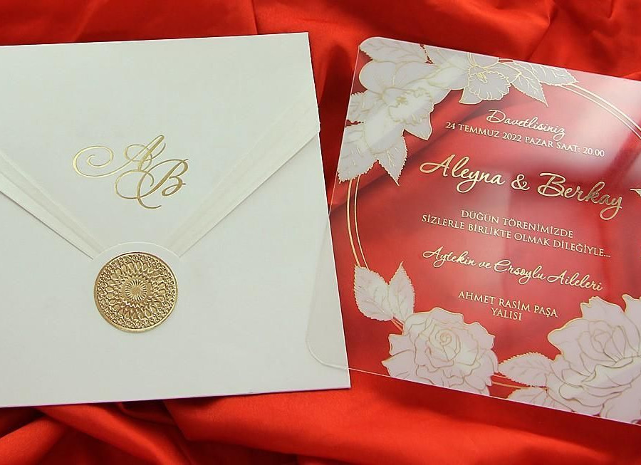 Main image for gallery Hochzeitskarte Merve